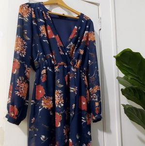 🐰Lulu's midi navy dress 🐰